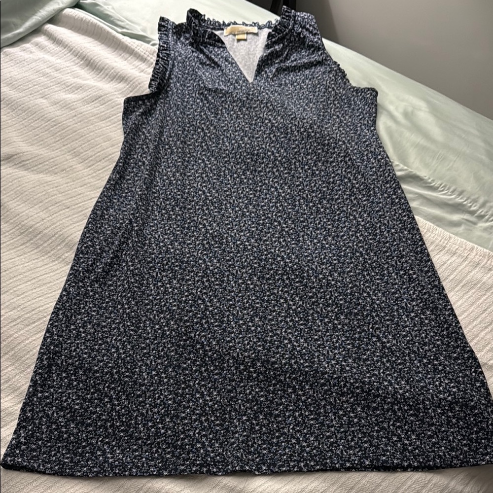 Michael Kors Floral Sleeveless Shift Dress - Medium